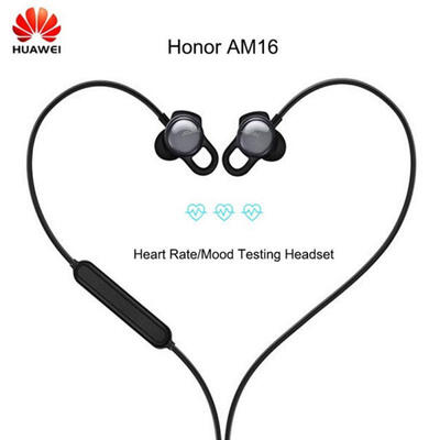 

Huawei Honor AM16 HIFI Earphones Sport Headset With Mic Heart Rate Mood Testing