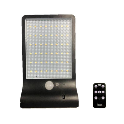 

Solar 48LED Wall Lamp Sense Room Outdoor Lighting Landscape Lantern Waterproof Street Lamp Garden Light Remote Control