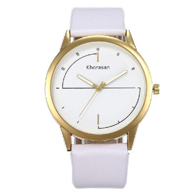 

Women Simple PU Leather Band Watch Simple Casual Alloy Case Quartz Wrist Watch