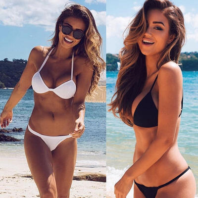 

Sexy Women Bandage Bikini Set Push-up Padded Bra Swimsuit Swimwear Bathing Suit