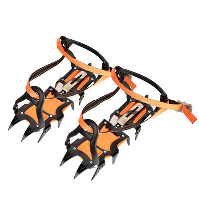 

12 Studs Winter Ice Climbing Shoe Grippers Snow Cleats Overshoes Crampons