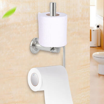 

Greensen Stainless Steel Hotel Tissue Box Roll Holder Dual-Use Paper Towel Holder Toilet Paper Holder