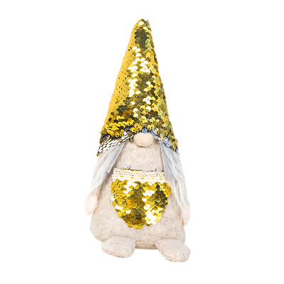 

Gobestart Christmas Decorations Plush Forest Man No Face Doll Decoration Doll