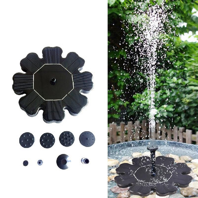 

Watering Solar Power Fountain Pool Pump Energy-saving Plants Watering Kit