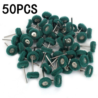 

1inch Abrasive Wheel Buffing Polishing Wheel Pad Green 50PcsSet For Rotary Tool