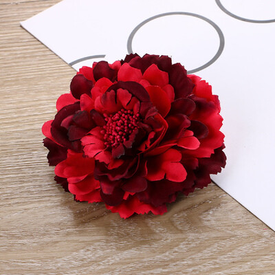 

〖Follure〗Flower Peony Hair Clips Wedding Bridal Bridesmaid Prom Festival Hairpin Brooch