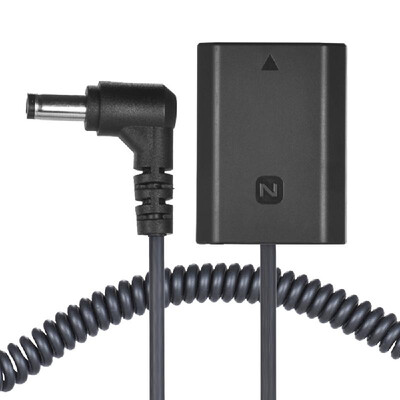 

Andoer NP-FZ100 Dummy Battery Pack DC Coupler Connector Spring Cable for Sony A7III A9 A7RIII A7SIII