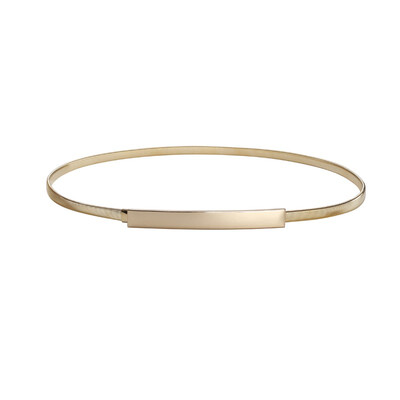 

VOCHIC Women Skinny Belt Chain Elastic Punk Chain Wedding Belt Gold Waistband