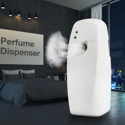 

Greensen Automatic White Aerosol Dispenser Air Freshener Fragrance Sprayer for Bathroom Hotel