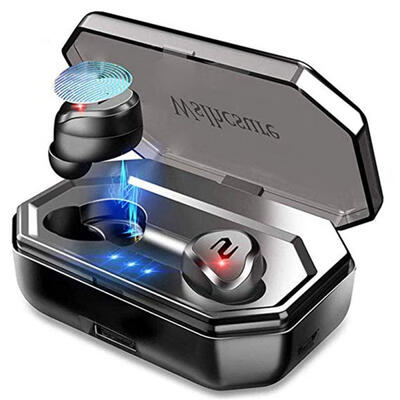 

Wireless Bluetooth In-Ear Sport Headphones Bluetooth 50 Wireless Stereo Touch Control Mic 3000mAh IPX7 Support Siri