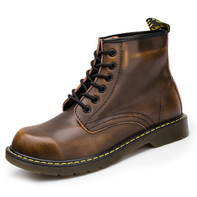 

6 hole 1460 Martin boots mens leather England in the help of the increase in autumn&winter high mens shoes plus velvet warm leather boots