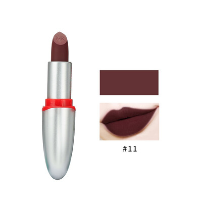 

12 Color Bullet Head Lipstick Matte Cosmetic Velvet Lips Pigment Lipstick Waterproof Long Lasting Moisturizing Makeup