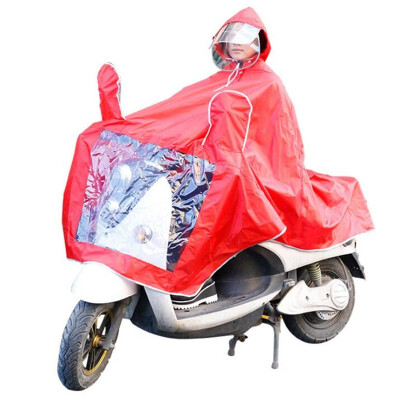 

HaoJie Double-capped motorcycle electric motorcycle raincoat 12809