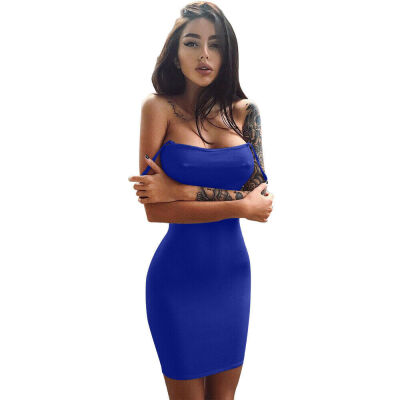 

Womens Bandage Bodycon Sleeveless Evening Party Cocktail Club Short Mini Dresses