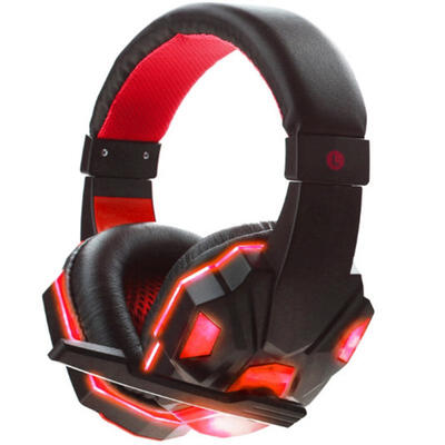 

Soyto SY830MV Wired On-ear LED Gaming Headset With Noise Cancelling Mic