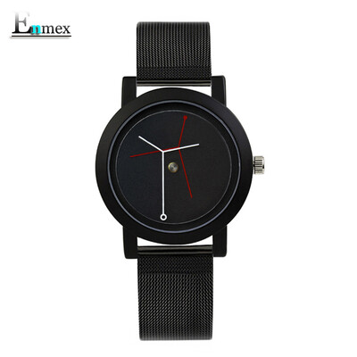 

Enmex Creative Design Branch Concept Neutral Watch Simple Two-pin Watch