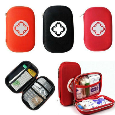 

First Aid Kit 100 Waterproof EVA Hardened Case for Emergency at Home Outdoors Car Camping Workplace Hiking & Surviva