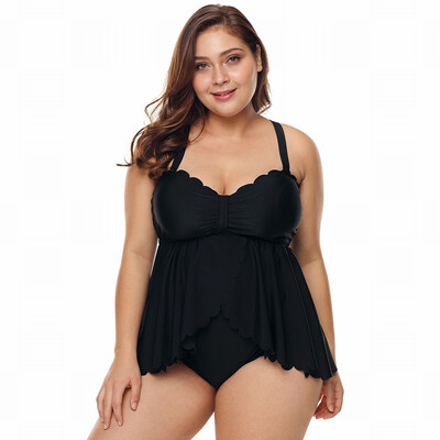 

Tankinis Plus Size Womens Swimwear split swimsuit