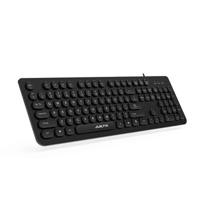 

Gaming Backlit Mechanical Retro Punk Style Circle Round Key Cap Keyboard Letter Alphabet Glowing Illuminated 104 Keys US