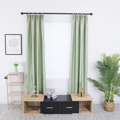 

Gobestart Leaves Curtain Tulle Window Treatment Voile Drape Valance 2 Panel Fabric
