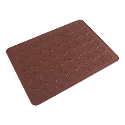 

Greensen 48 Cavities Silicone Mold Sheet Mat Macaroon Cookies Pastry DIY Bakeware Decorating Tools