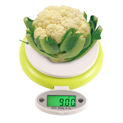 

Greensen 5Kg1g LCD Display Electronic Digital Kitchen Food Scales Weighing With Bowl Home Kitchen Tool