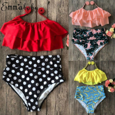 

US Women Bandage Floral Push Up Padded Top Bikini Swimwear Swimsuit Bathing Suit