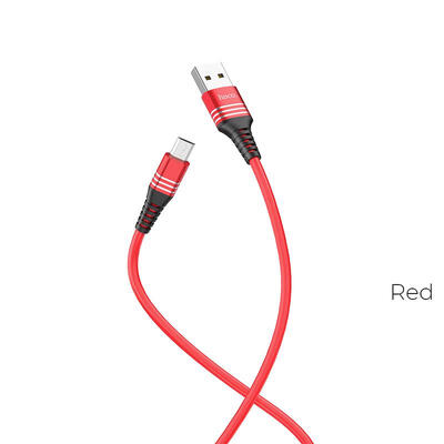 

Hao Cool U46Apple Three-ring Silicone Charging Data Line Micro Interface Type-C Charging Line 1 Meter Fast Charge-Type-C