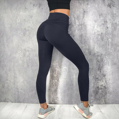 

Women Sport Pants High Waist Yoga Fitness Leggings Running Gym Scrunch Trousers
