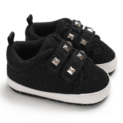 

Baby Shoes Newborn Boys Girls First Walkers Infant Toddler Soft Bottom Anti-skid Prewalker Sneakers 0-12m