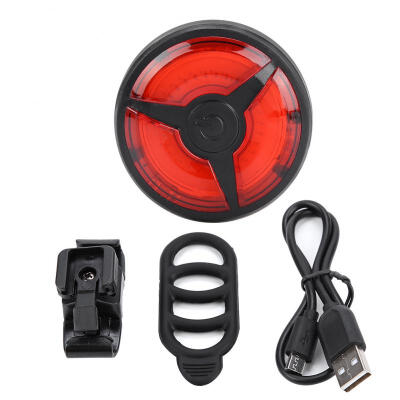 

Greensen Bicycle Warning Light USB Rechargeable Taillight Waterproof LED Cycling Safety Warning Lamp