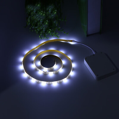 

Motion Activated Auto onoff Light Strip Flexible LED Human Sensing Night For Bed Closet Staircase