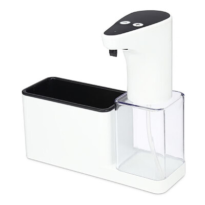 

450mL Automatic Soap Dispenser & Organizer Infrared Hand-free Touchless Soap Dispenser Liquid Auto Hand Soap Dispenser Toothbrushe