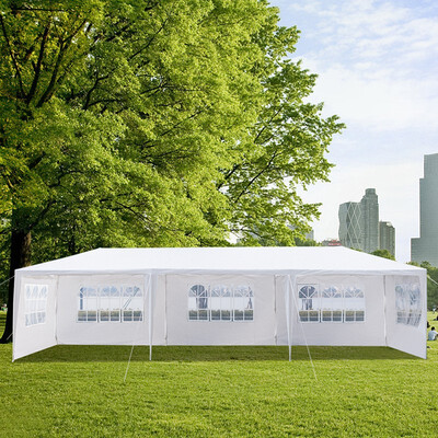 

10x30 Party Wedding Outdoor Patio Tent Canopy Heavy Duty Gazebo Pavilion Event with 5 Wall