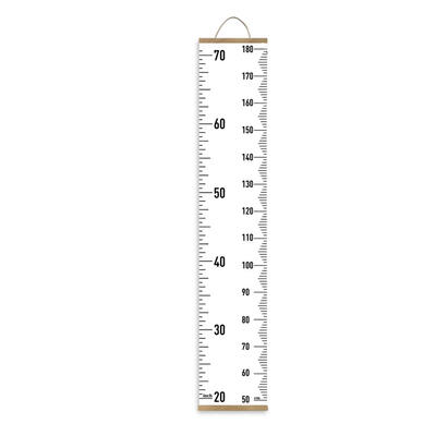 

Children Room Wall Sticker Removable Wall Hanging Kids Height Measure Ruler