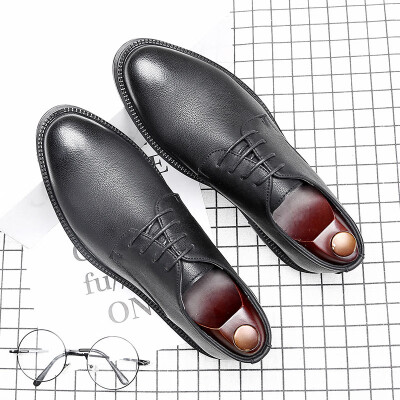 

Bullock mens shoes Korean version of the pointed wedding business dress casual shoes mens British trend shoes 85139-A