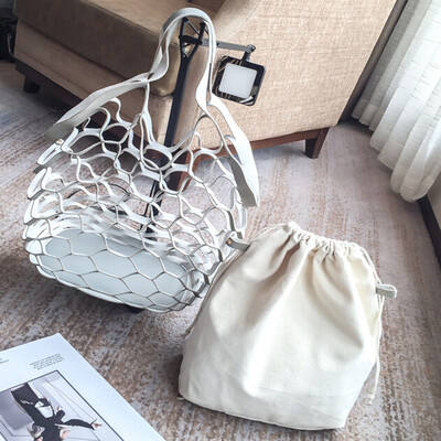 

Tailored Women Hollow Handed Netbath Bucket Bag Casual Tote Bag Big Shoulder Bags BK