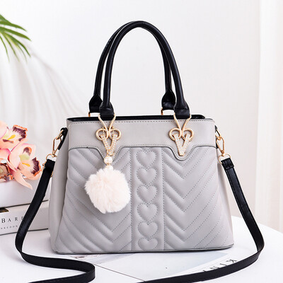 

2019 summer new bag female European&American big bag PU leather fashion handbags Messenger shoulder bag
