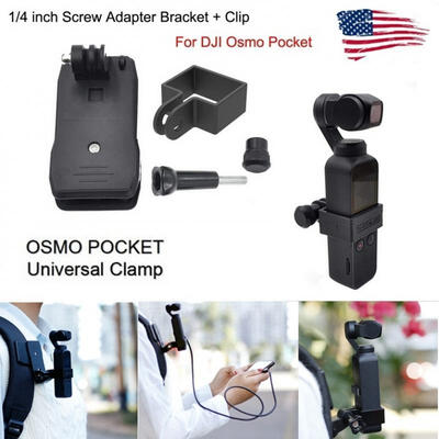 

for DJI Osmo Pocket Adapter Backpack Clip Camera Handheld Stabilizer Universal Clamp Holder Bracket