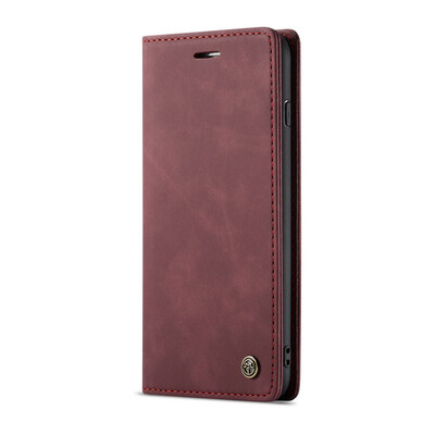 

CaseMe Retro Leather Case For iPhone XS MAX XR XS 6 7 8 Plus 5S se Hot 360 Luxury Magnetic Card Holder Wallet Cover Kickstand Case