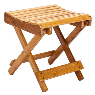 

Multi-function Folding Stool Kids Bench Bamboo Stool Seat Stool Household Outdoor
