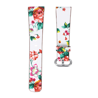 

〖Follure〗Printing Leather Strap Replacement Watch Band For Fitbit Versa