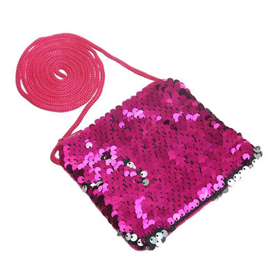 

Cute Sequins Shoulder Messenger Handbags Kids Girls Glitter Crossbody Bags
