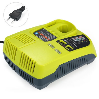 

Dual Chemistry IntelliPort Charger for All Ryobi 12V-18V ONE Lithium Battery & NiCad Universal Battery Charger Dual USB Ports Ryo