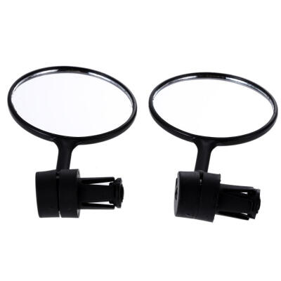 

2Pcs Cycling Bike Bicycle Handlebar Flexible Safe Rear View Rearview Mirror