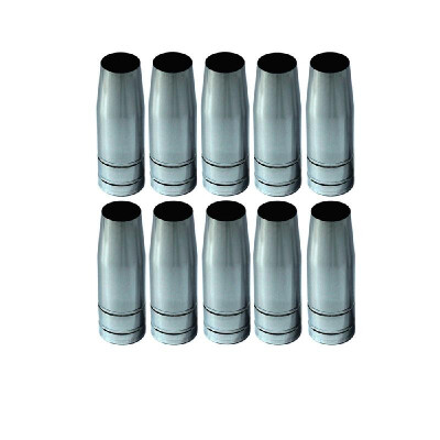 

10Pcs Air Nozzles MB15 MB14 NW 12mm Burner Conical Pluggable MAG MIG Nozzle