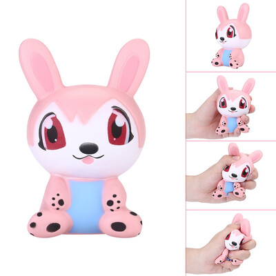 

Gotoamei Cute Cartoon Pink Rabbit Slow Rising Cream Scented Stress Reliever Toy
