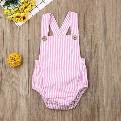 

Newborn Baby Boy Girl Romper Bodysuit Sunsuit Summer Outfit Set Clothes