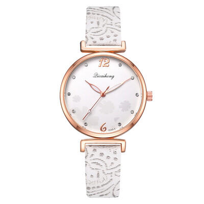 

Fashion printed watch snowflake mirror rhinestone scale noble female watch