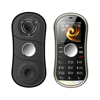 

SERVO S08 fidget spinner Mobile phone 13inch Dual SIM Card GPRS Bluetooth FM Radio hand spinner cellphone with Russian keyboard